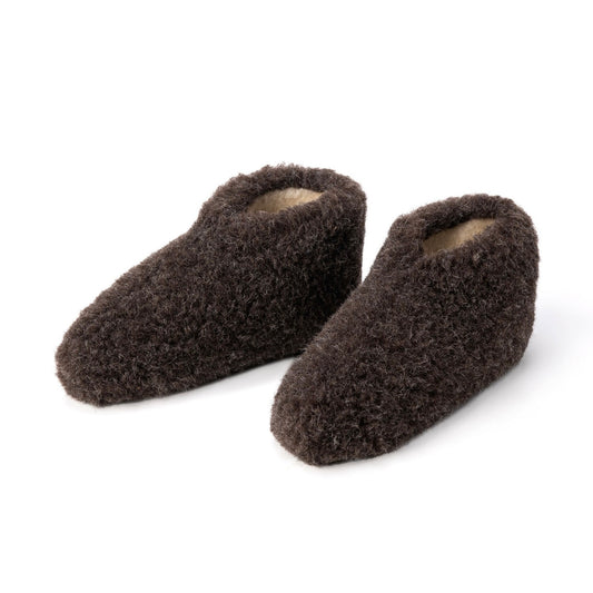 Hjemmesko Brun, Lav model - The Cozy Sheep