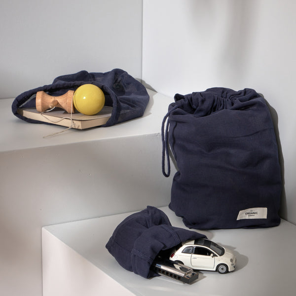 All Purpose Bag Set, Dark Blue - The Organic Company