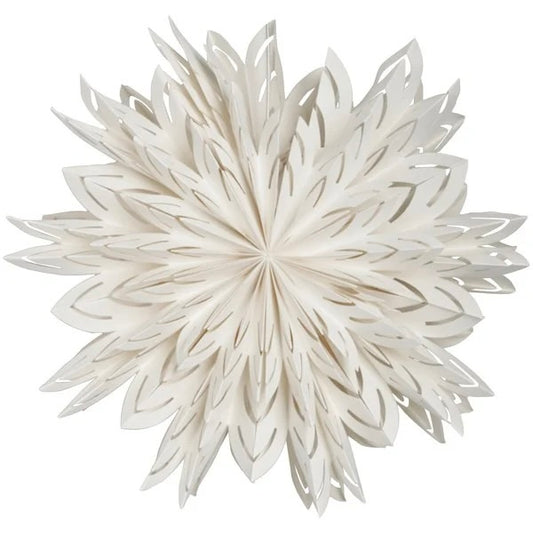 Siv Papirstjerne, Ø 60 cm, Hvid - Watt og Veke