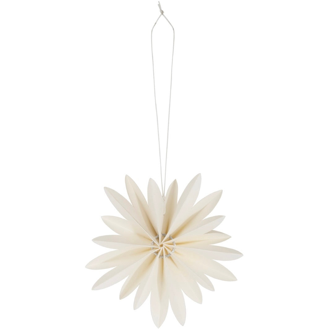 Håndfoldet Ornamant i Papir, Flower - Watt og Veke
