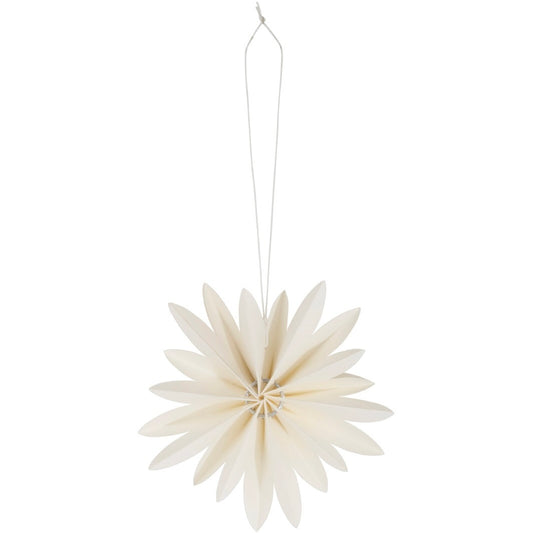 Håndfoldet Ornamant i Papir, Flower - Watt og Veke