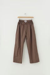 Lora drawstring pant, fine wool stripe - Fabulous Agenda