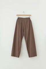 Lora drawstring pant, fine wool stripe - Fabulous Agenda