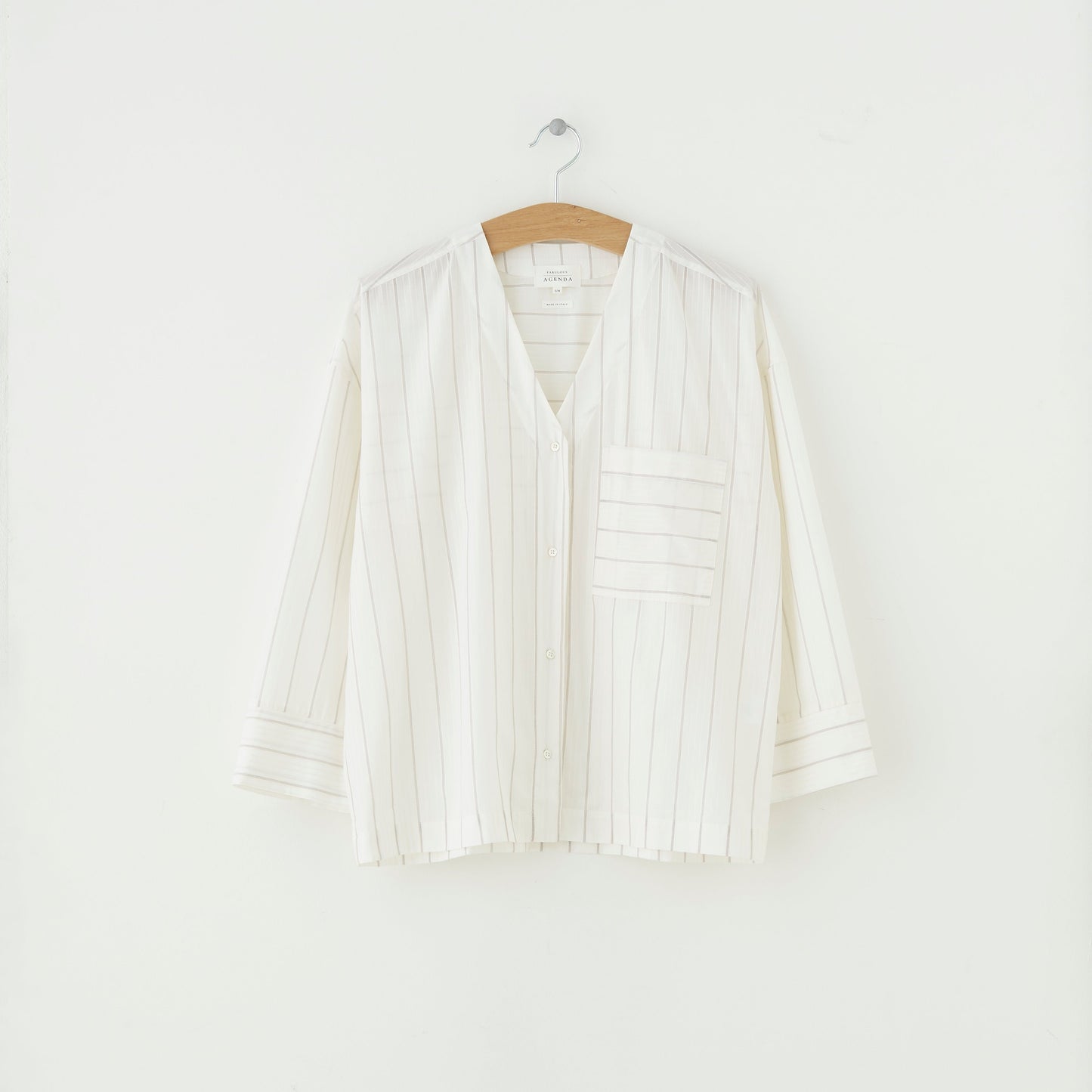 Edia shirt, voile stripe - Fabulous Agenda