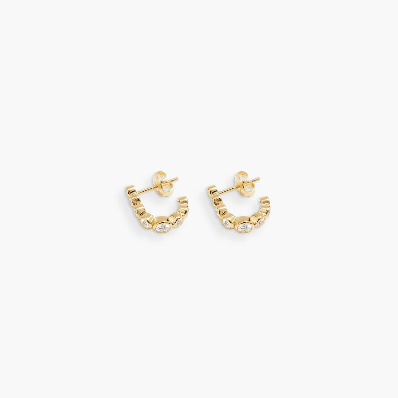 Odette Earrings, Gold