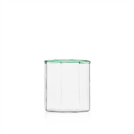 OCTAVE water glass green