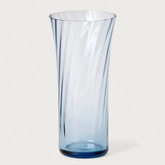Concave Vase - Atlantic Blue