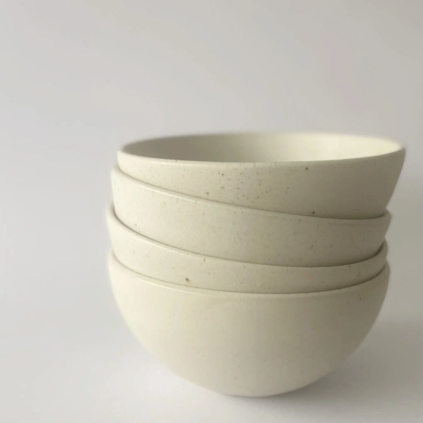 Serving Bowl Rounded White (Small)