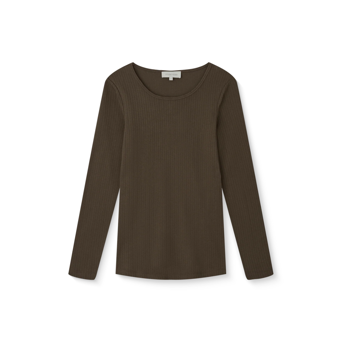 GERTRUD BLUSE - BARK