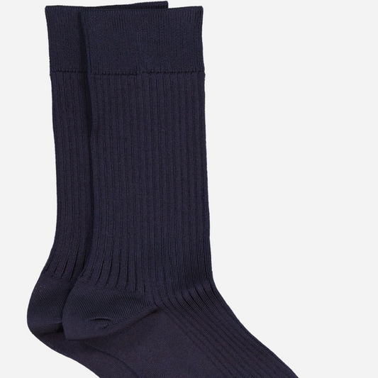 MRS SILKY, navy - MRS. HOSIERY