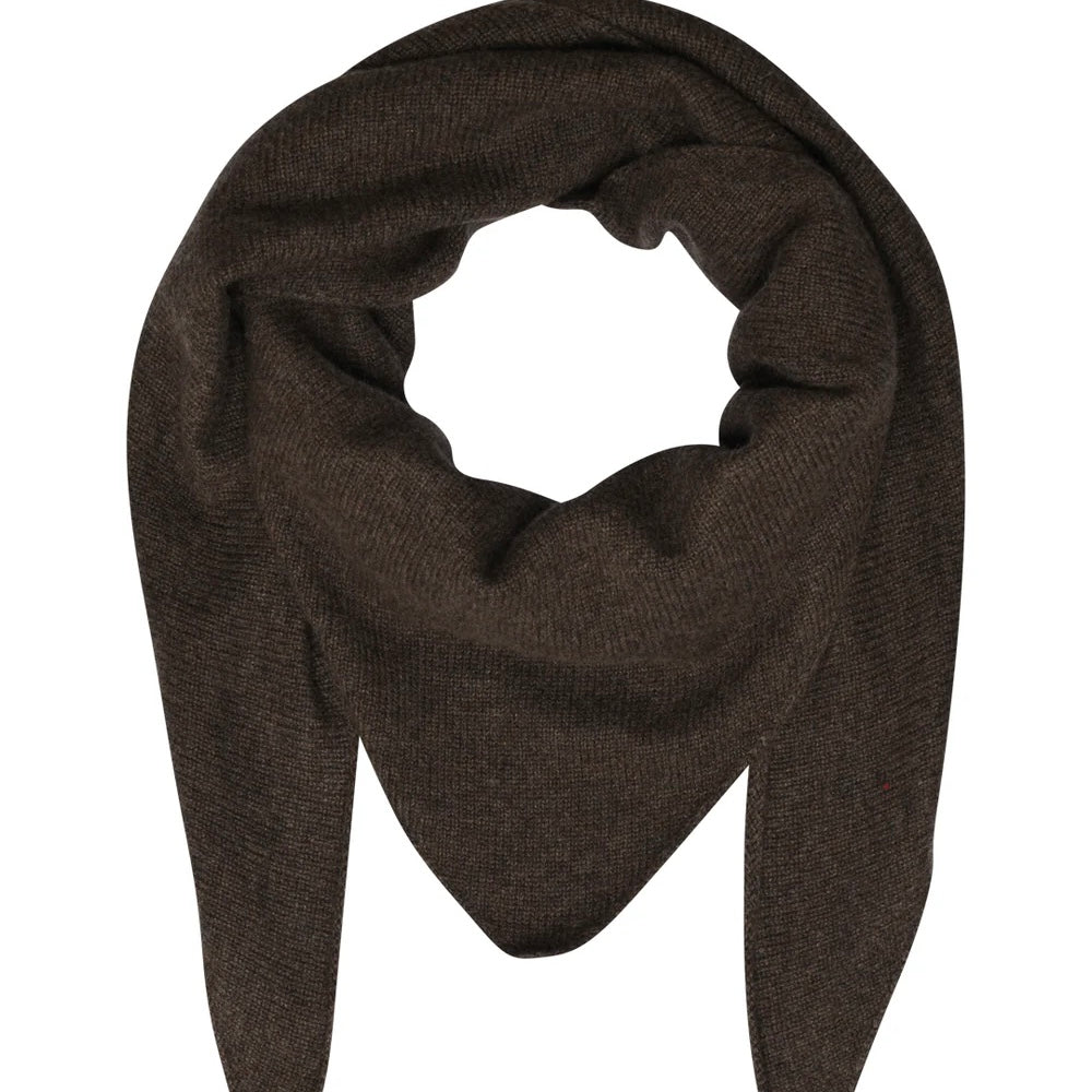 Geneve Cashmere Scarf Large, Acorn - FRAU