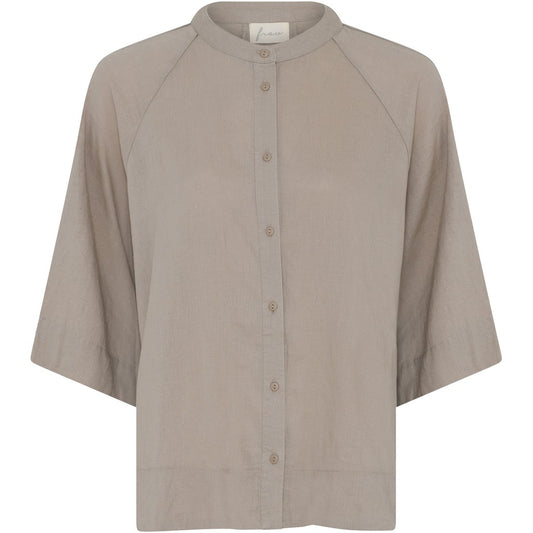 Abu Dhabi Hør skjorte, Pure Cashmere - Frau