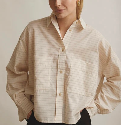 Froja Shirt, Voile Stripe - Fabulous Agenda
