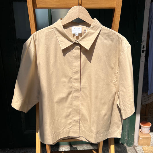 SS Shirt, Beige - Product For Real