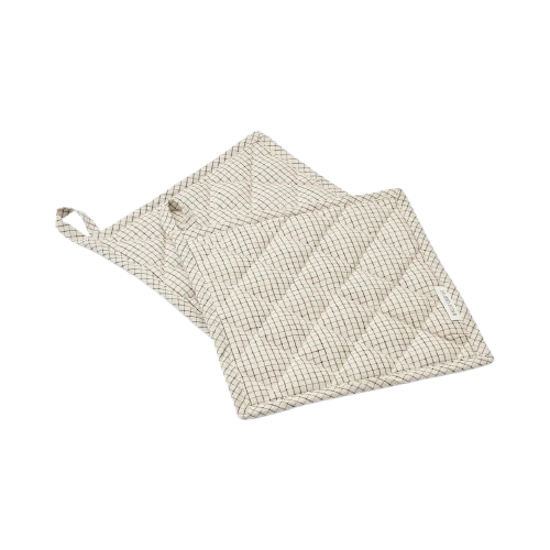 ADA GRYDELAPPER - CREME BLACK PLAID