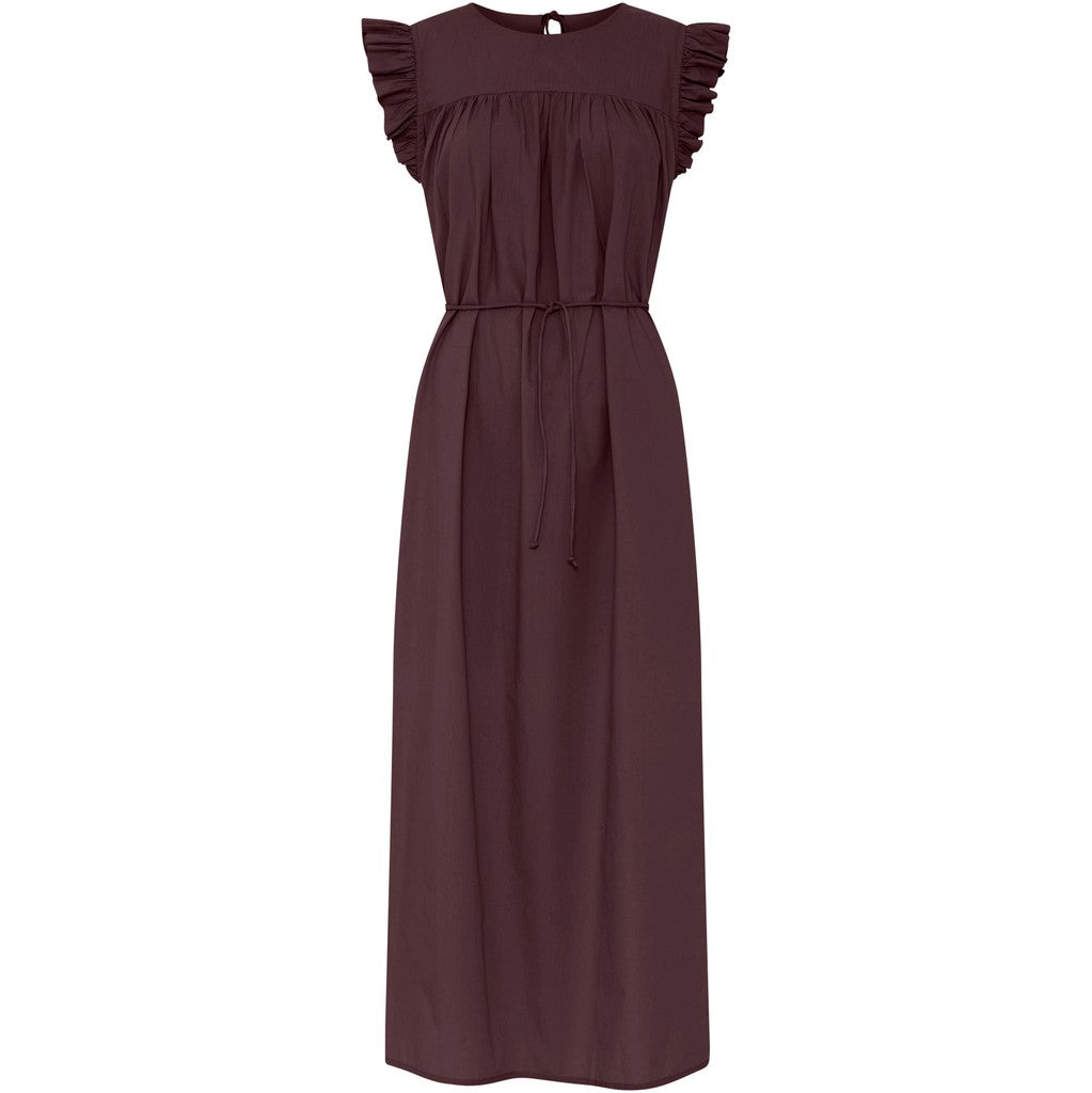 Stockholm Kjole, Red Mahogany - Frau