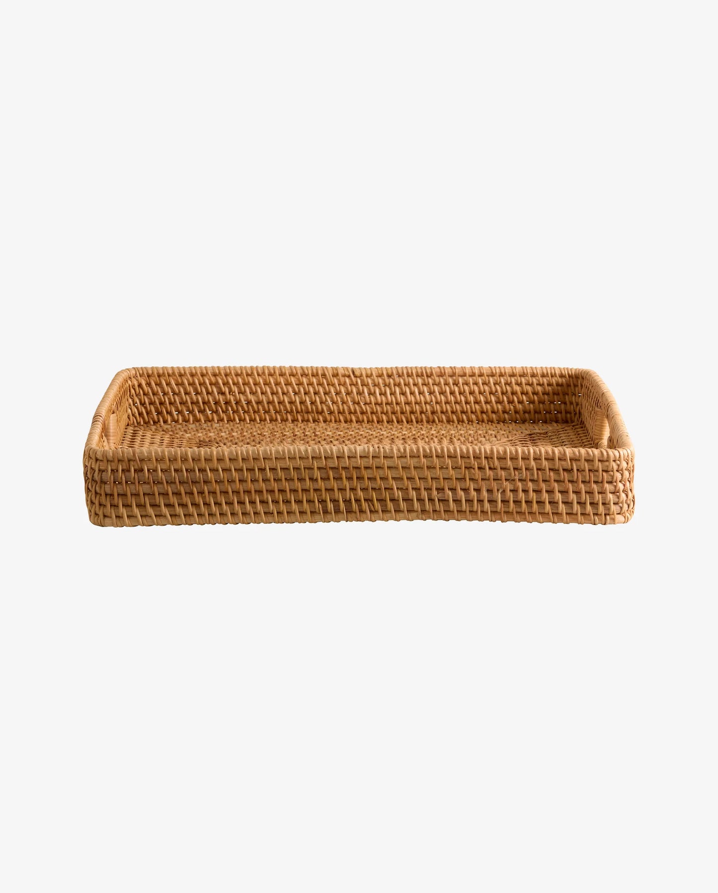 Rattan serveringsbakke