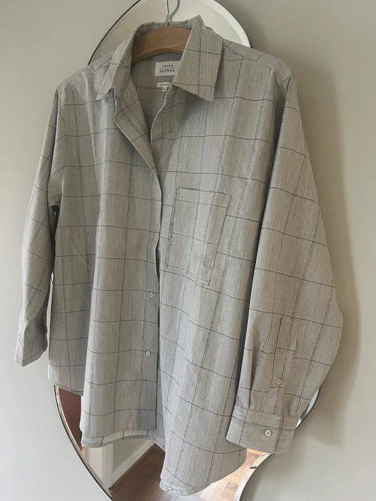 Alva Shirt, Wool Check - Fabulous Agenda
