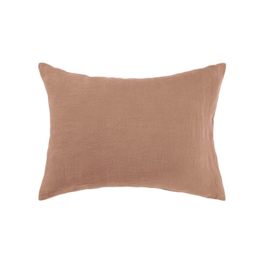 Hørpude, 60x40, Mocha - Linge Particulier