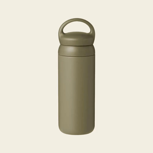 Day Off Tumbler 500ml, Khaki - KINTO