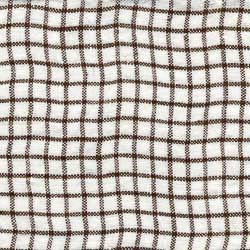 Klassisk forklæde, Brown Checks - Linge Particulier