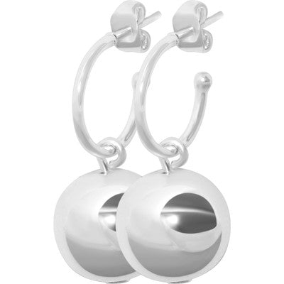 Baku Ball Earring Silver Plated - FRAU