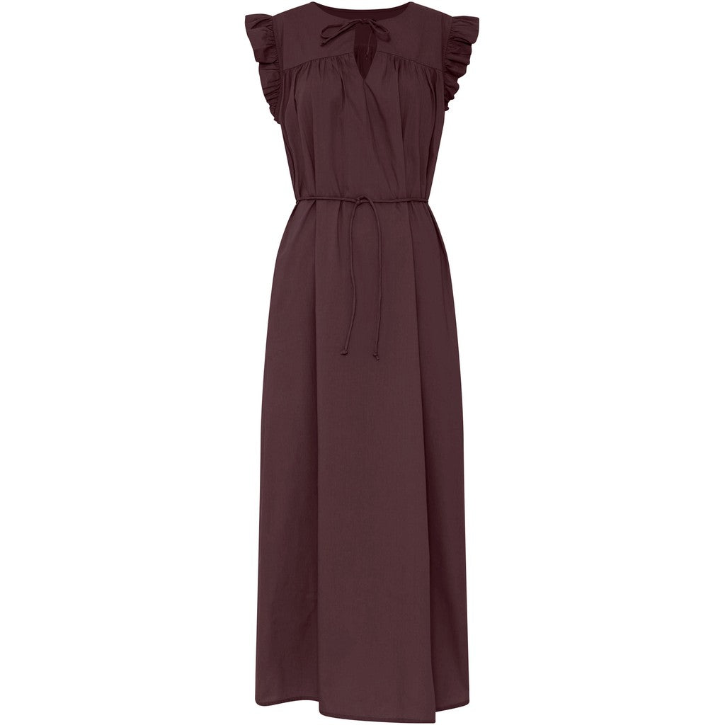 Stockholm Kjole, Red Mahogany - Frau