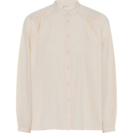Florence Ls Shirt, Tabioca- FRAU