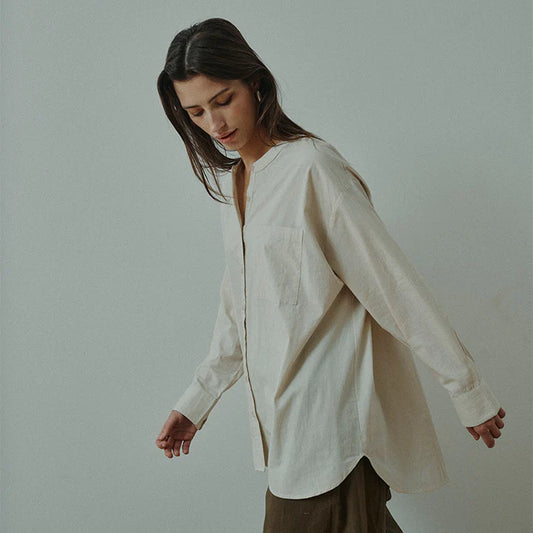 Irissa OS Shirt - Oatmeal