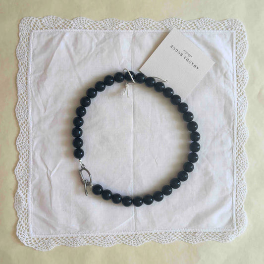 Ayla Necklace Bold - Jet Black
