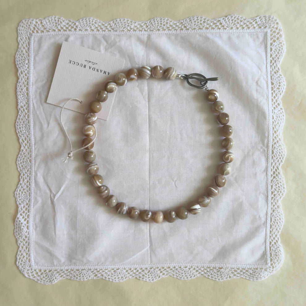 Ayla Necklace Bold - Toffee