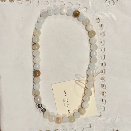 Luna Necklace - Eggshell