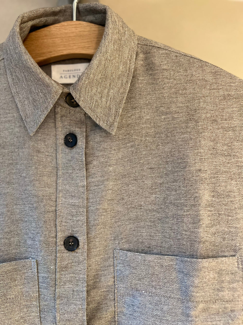 Froja Shirt, Light Brown Twill