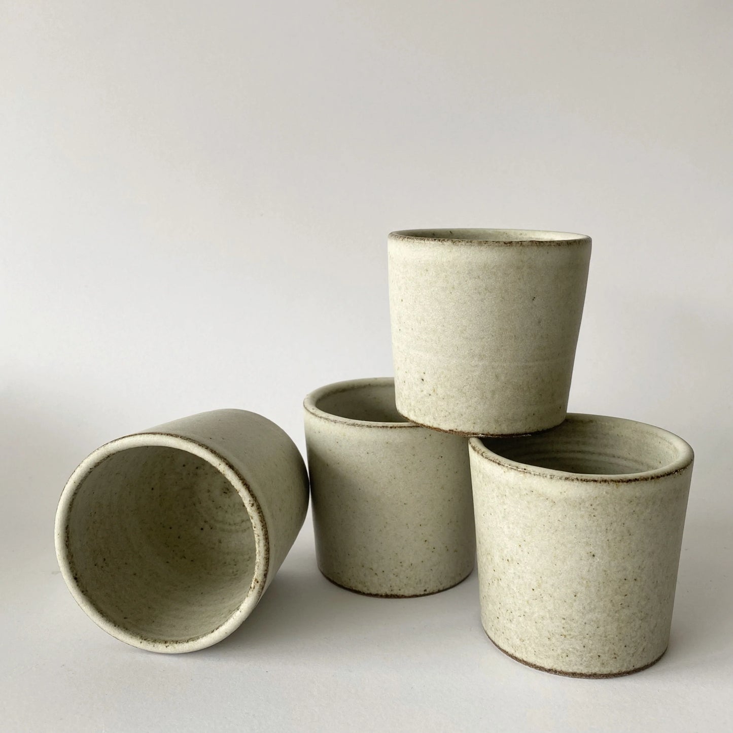 Cup w/o Handle, Grey - Viki Weiland