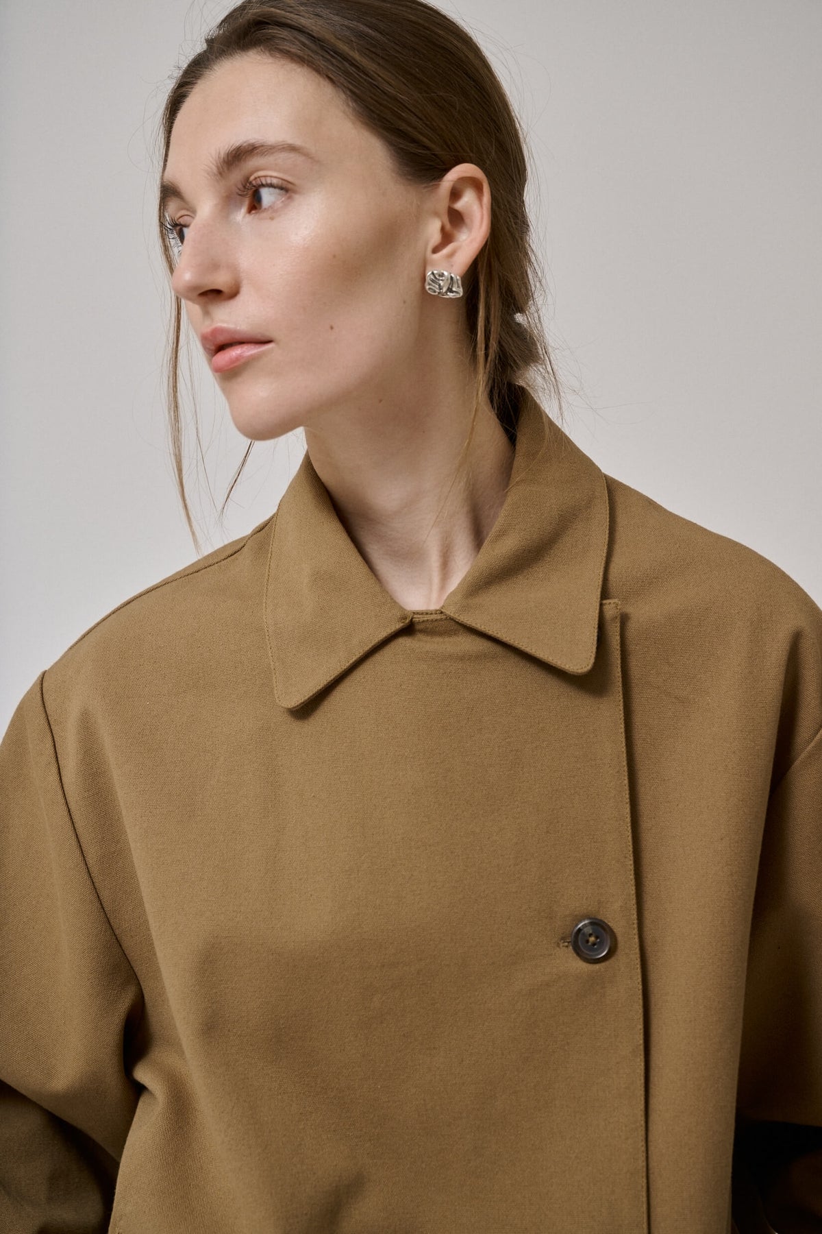 BAY SHORT JACKET - ERMINE