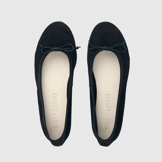 Ballerina - Suede Black
