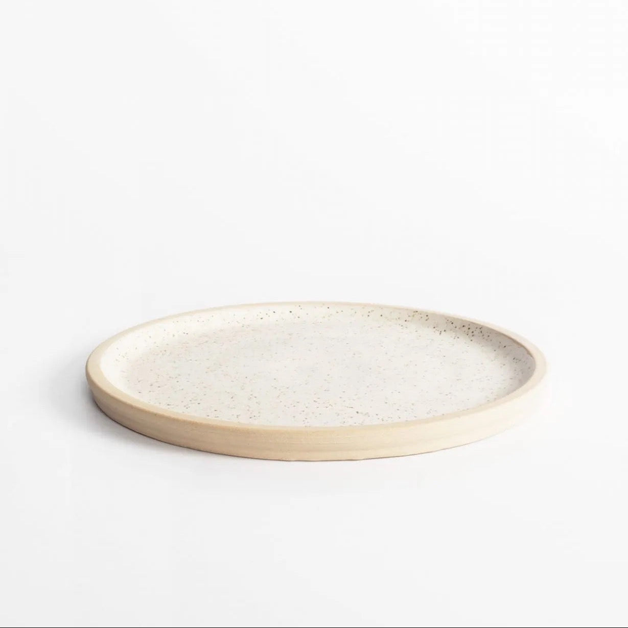 VIGGO Plate, Small, Eggshell White - TYBO