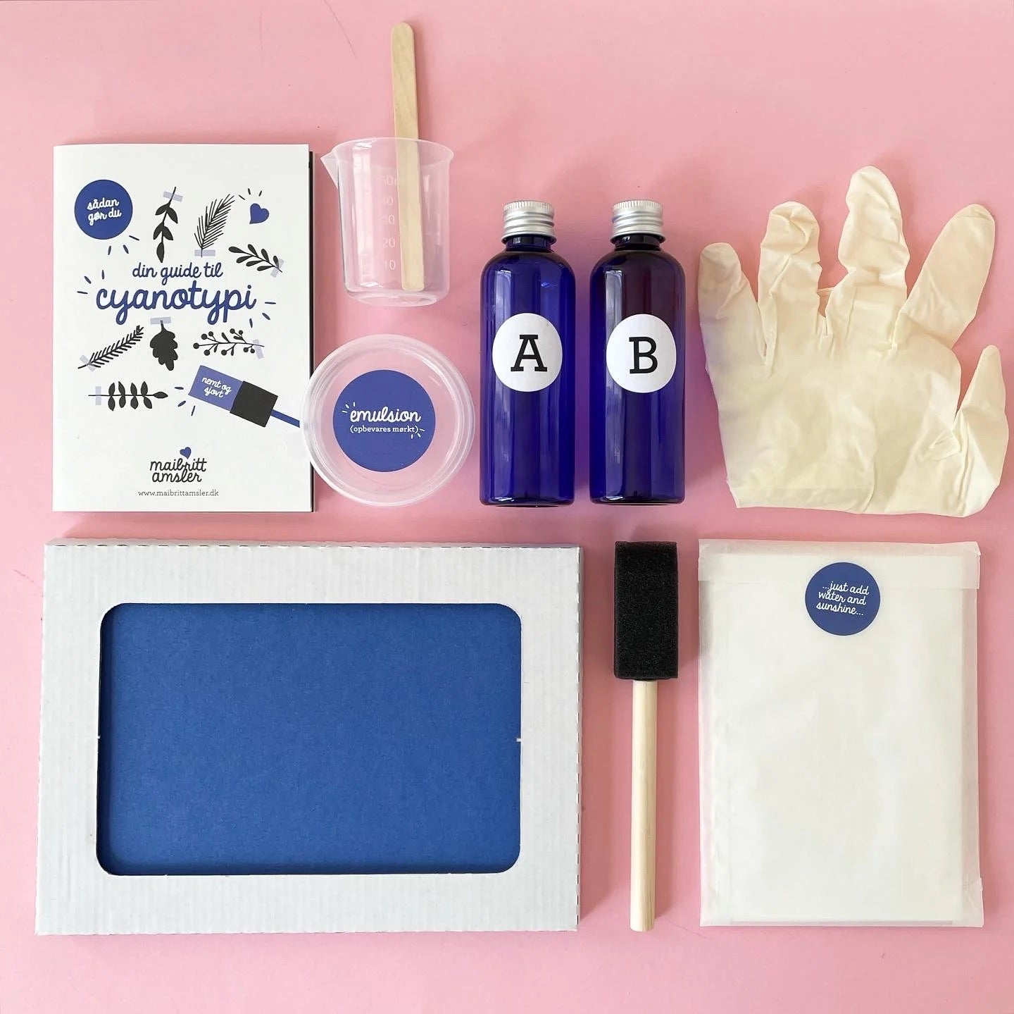 Cyanotypi Kit - Mai-Britt Amsler