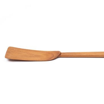 Spatel, smal, teak L 31 cm - Kampmann