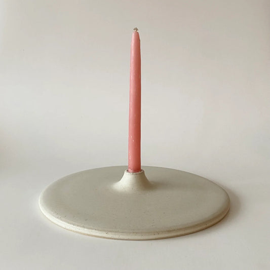 Flat Candle Holder til Kertelys, , Large - Viki Weiland