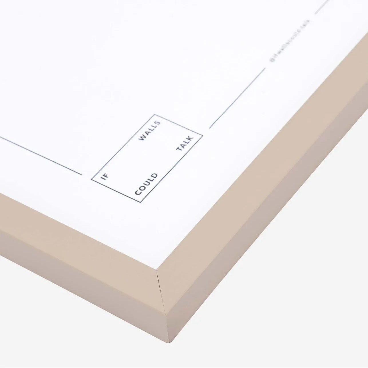 Ramme A5 - Beige Grey