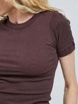 Classic Short Sleeve Økologisk bomuld, Java - Seamless Basic