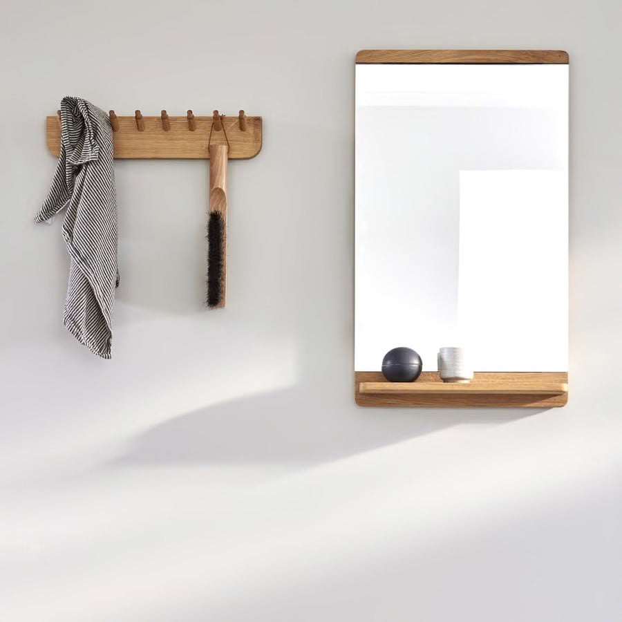 Rim Wall Mirror, Oak - Form & Refine