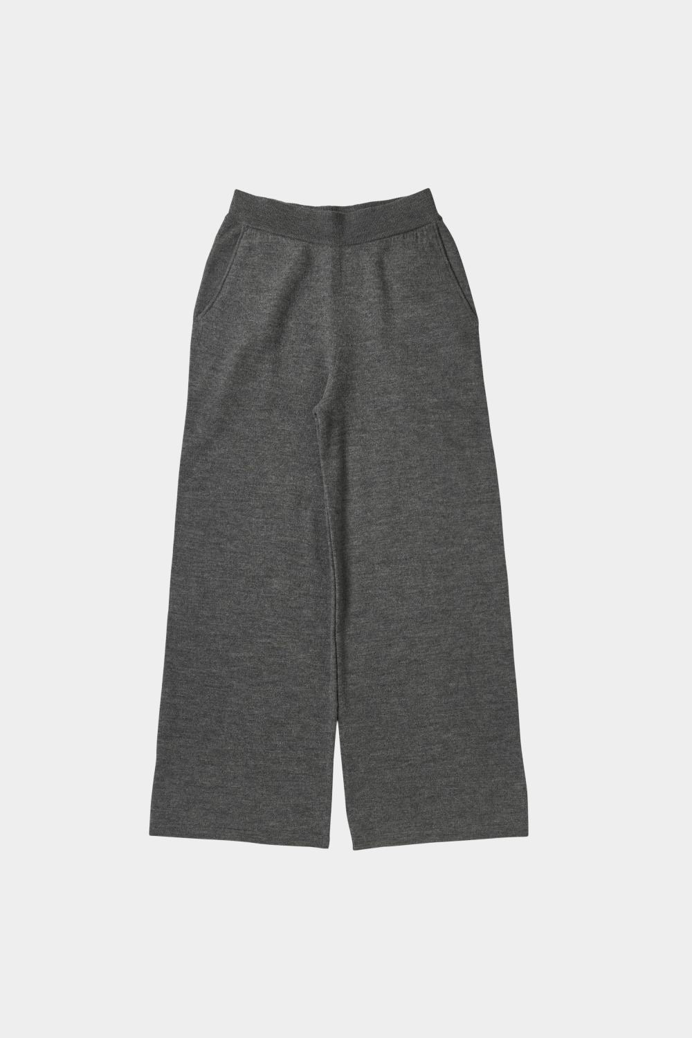 Felted Pants, grey melange - FUB