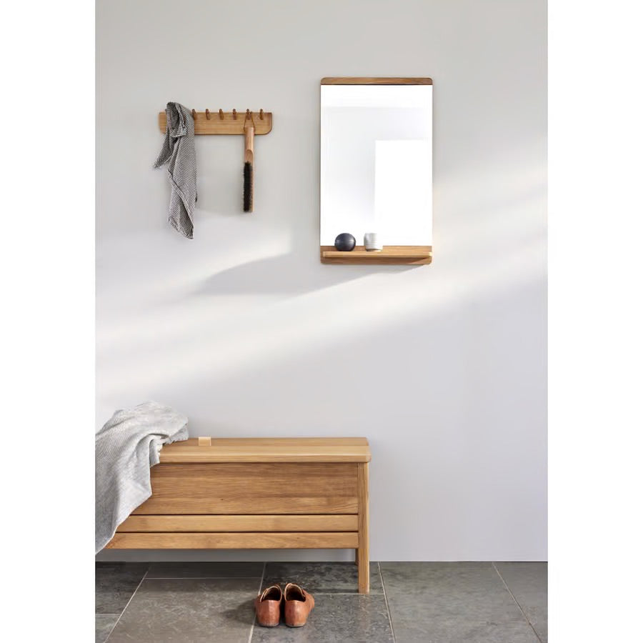 Rim Wall Mirror, Oak - Form & Refine