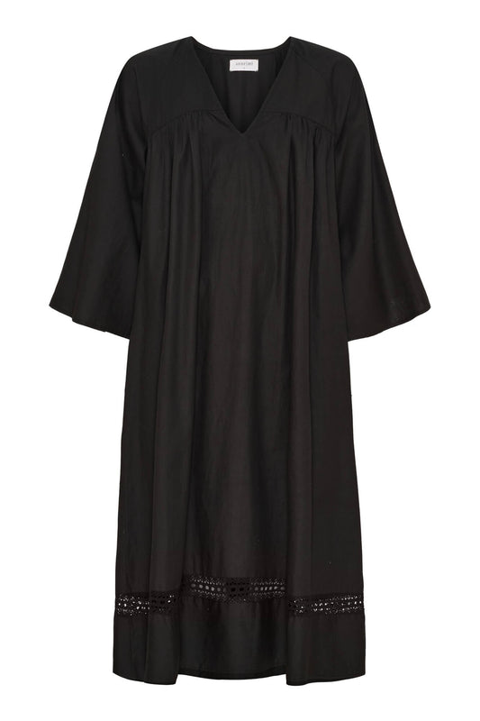 SIRI 3/4 Dress, Sort - ANNE MI