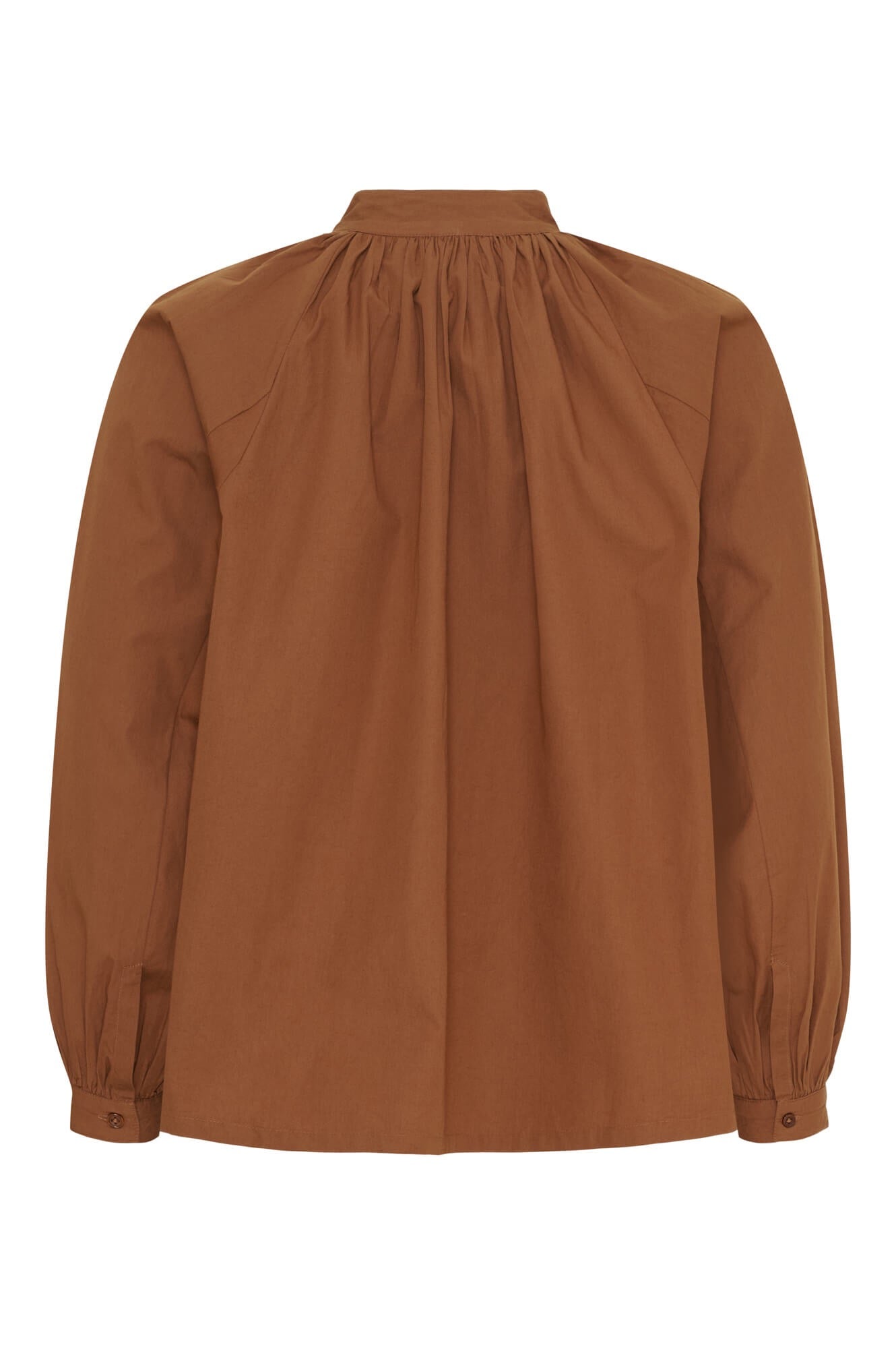 Irissa LS Blouse, Cambridge Brown - ANNE MI