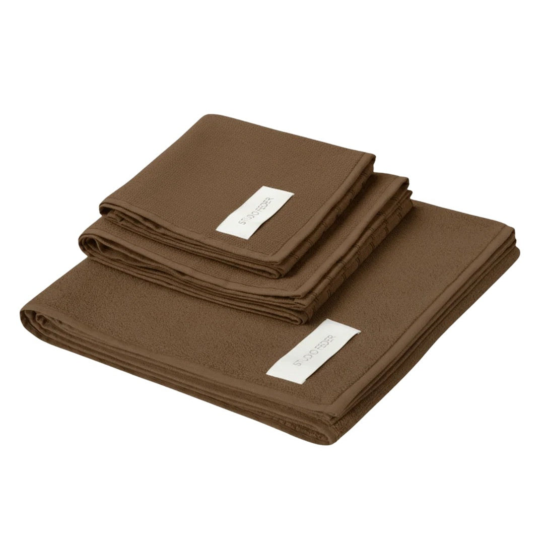 Una håndklæde, Brown - Studio Feder