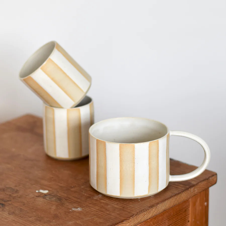 Måne Ceramics Studio Mug - Striped