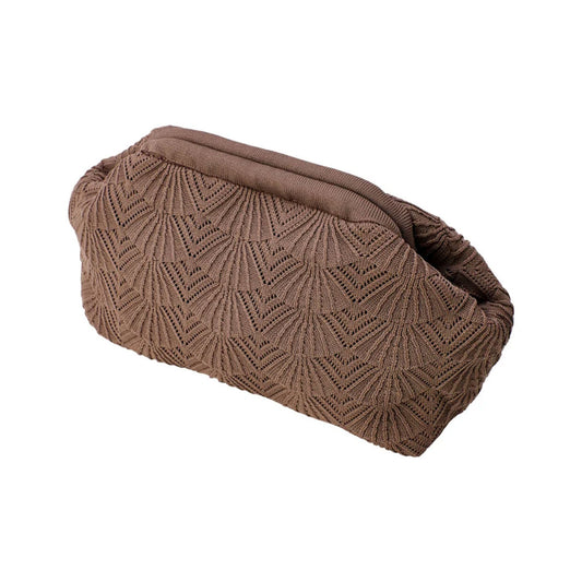 Shelly Clutch, Brown - Pico